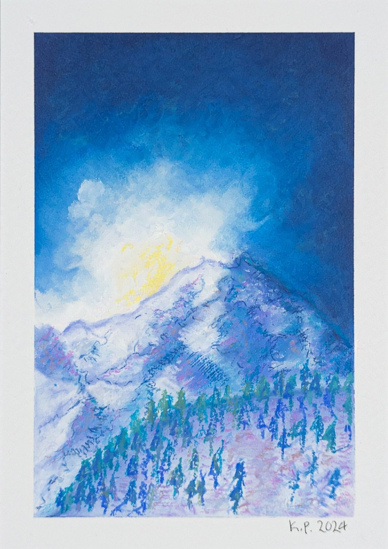 Mountainscape #3 - Chilltop Radiance