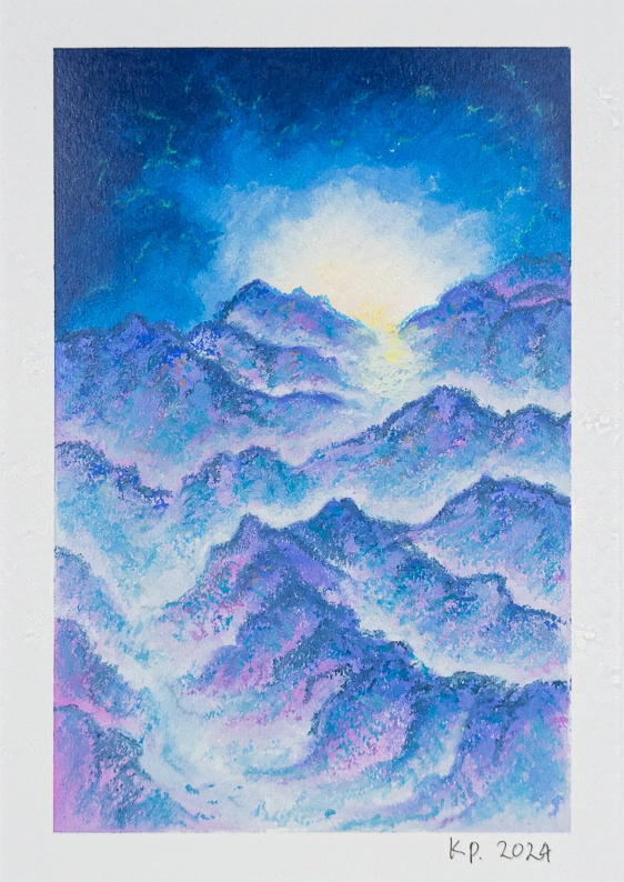 Mountainscape #4 - Chilltop Radiance