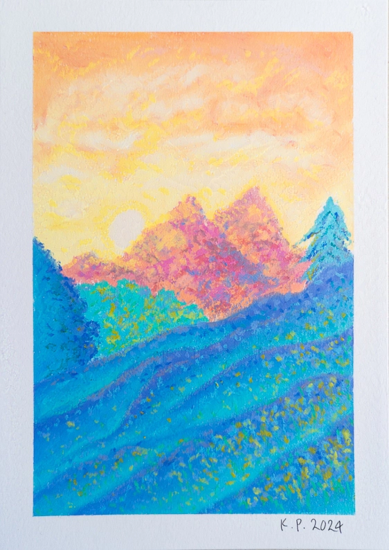 Mountain Sketch 1 - Harmonic Chroma